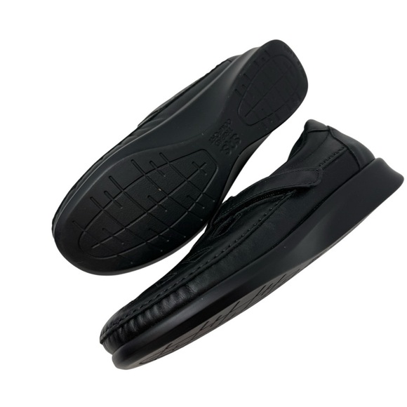 SAS Roamer Women’s Size 6.5 M Work Comfort Shoes Black Leather New - Picture 4 of 8